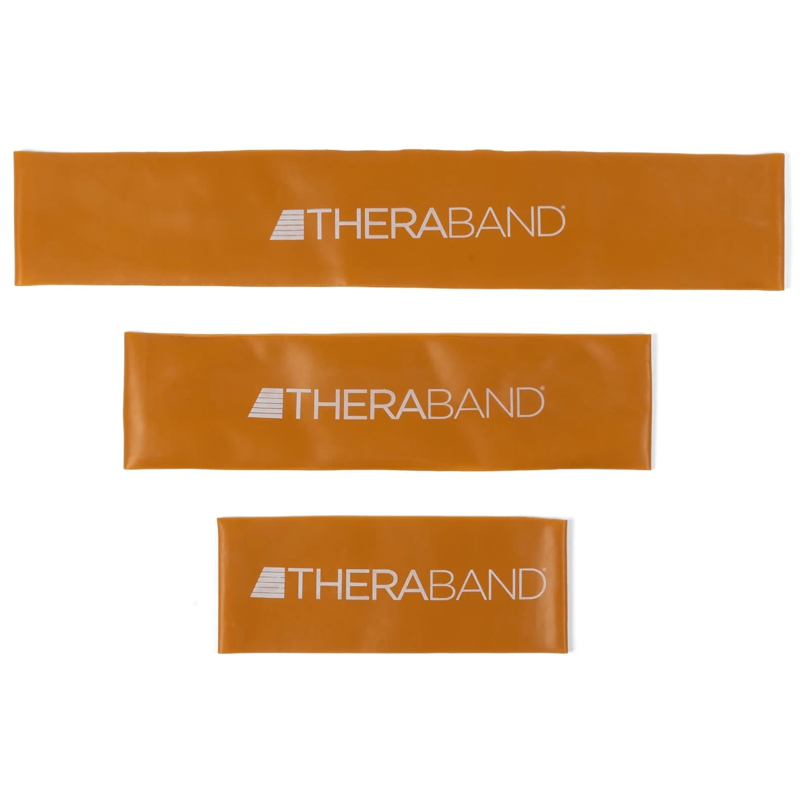 TheraBand Professional Resistance Band Loop, Elite, Gold, 8 Inch - Image 1