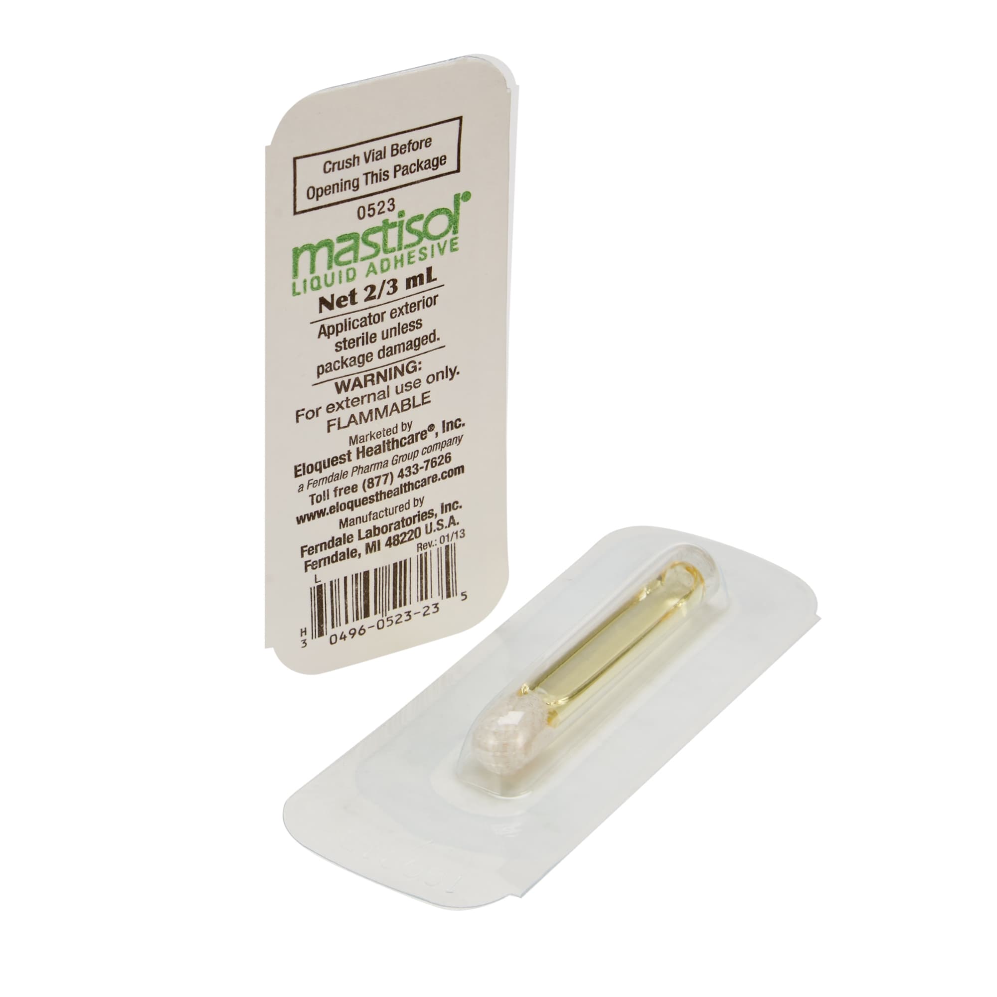 Mastisol Liquid Adhesive Bandage, 2/3 ml Vials - 48/Box - Image 4