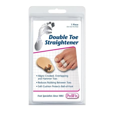 PediFix Double Toe Splint Pull-On Foot, One Size Fits Most, Adult - Image 1