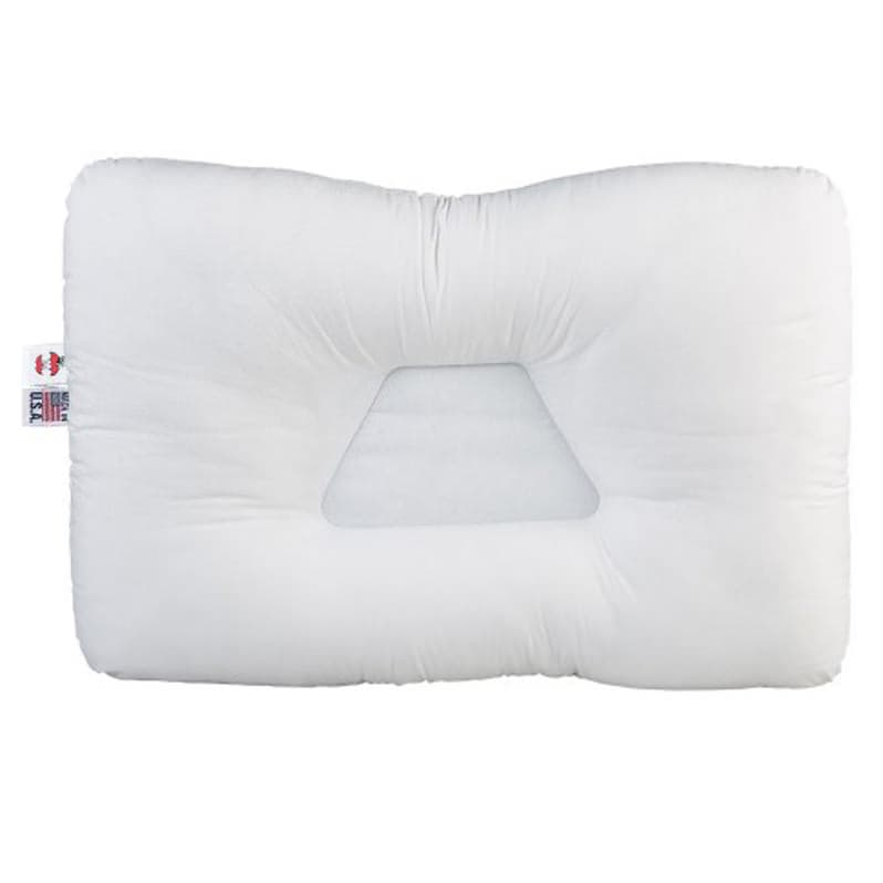 Core Tri-Core Cervical Support Pillow, Standard, Mid Size, White - Image 1