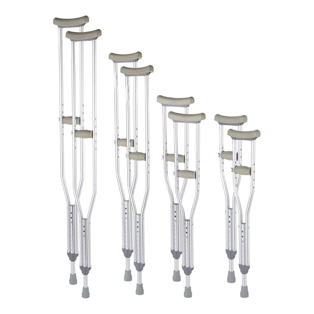 Days Standard Aluminum Axillary Crutches