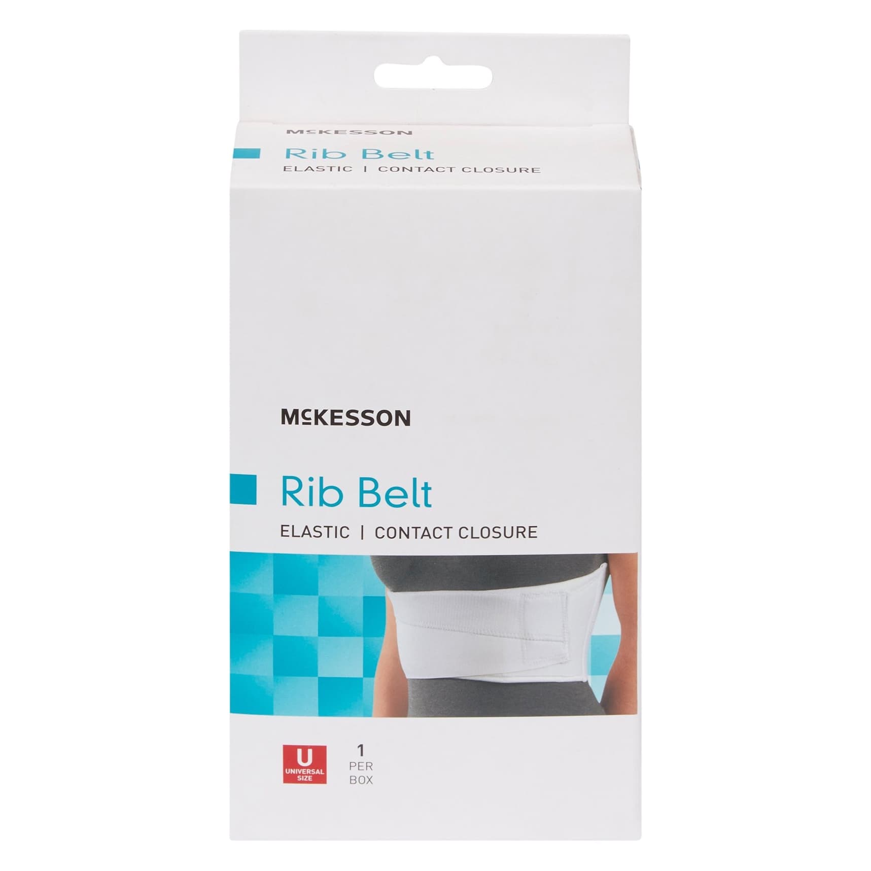 McKesson Rib Belt One Size Fits Most Hook and Loop Closure - Each - Image 3