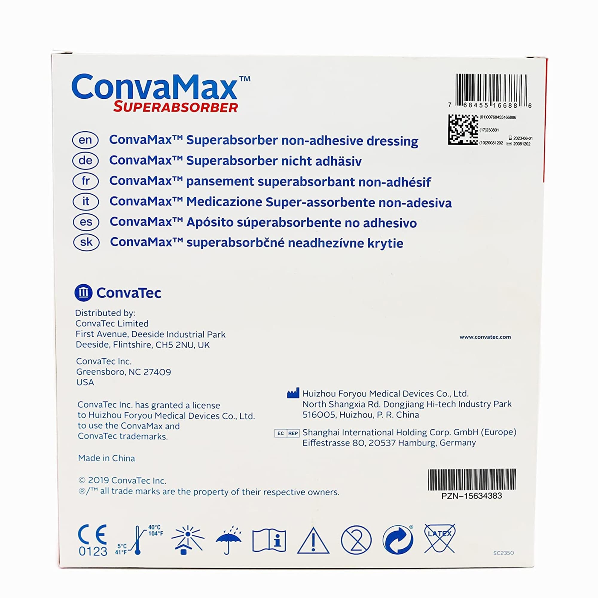 ConvaTec ConvaMax Superabsorber Non-Adhesive Wound Dressing - Image 3