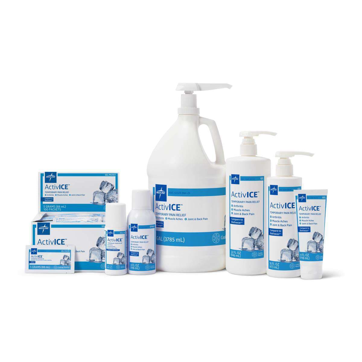 Medline ActivICE Topical Pain Reliever - Image 2