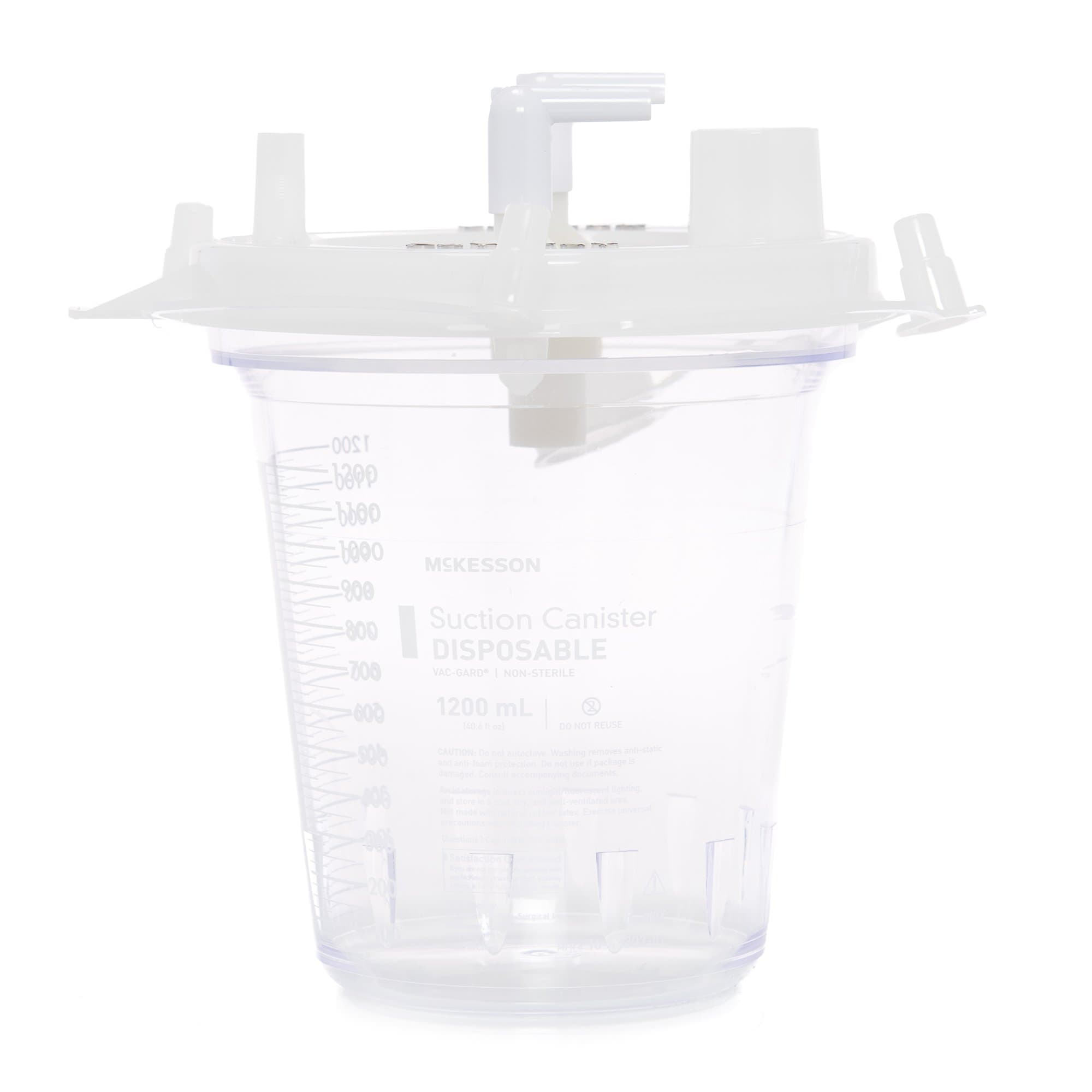 McKesson Suction Canister NonSterile Without Tubing Disposable - Image 1