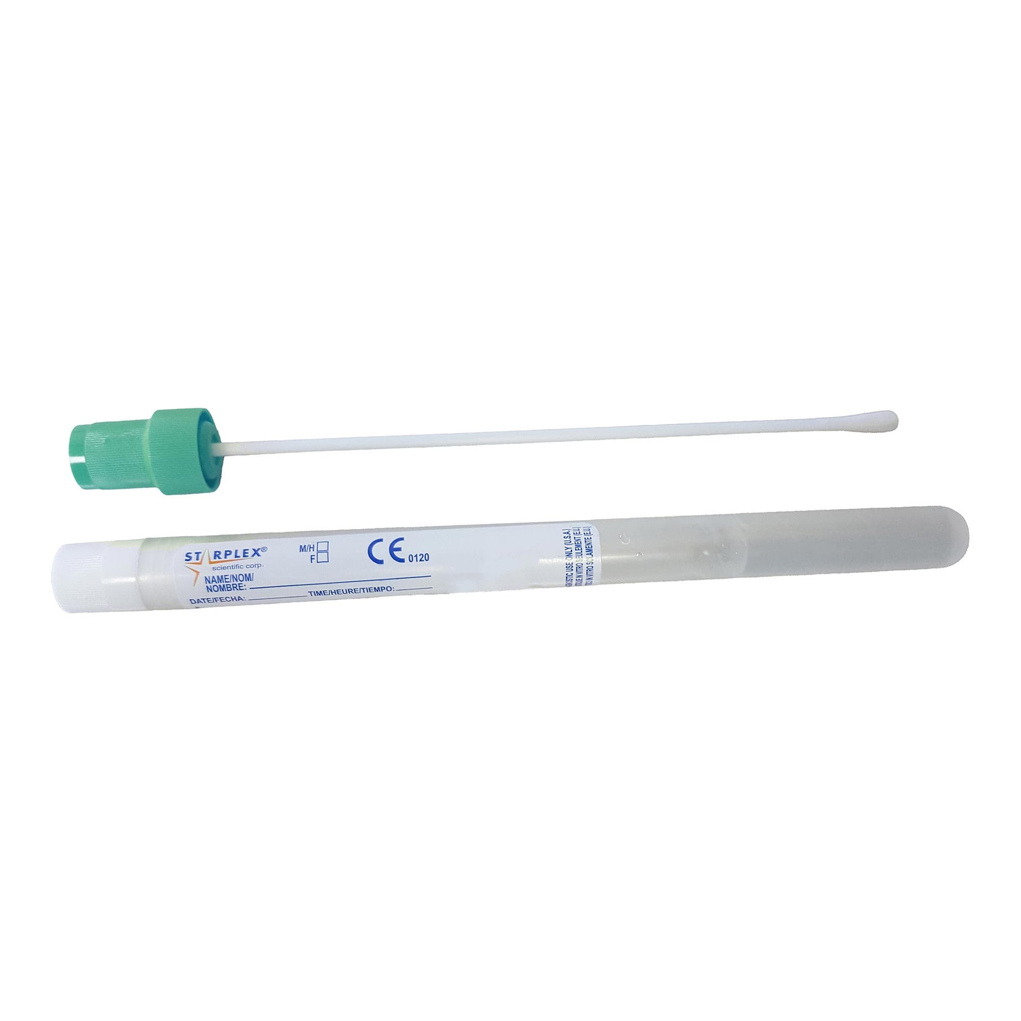 Culturette Starswab Specimen Collection and Transport System, Sterile, Swab Tip - Box of 50 - Image 1
