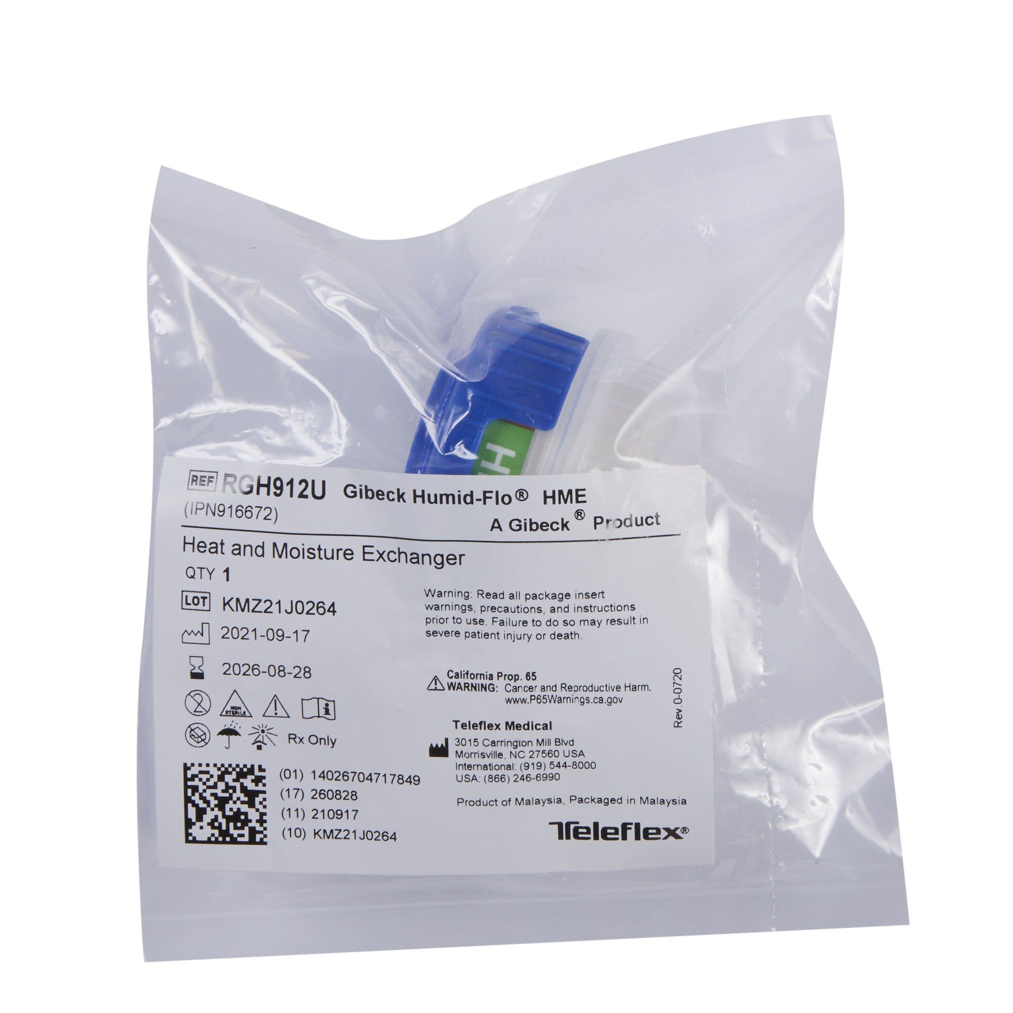 Gibeck Humid-Flo Heat & Moisture Exchanger - Image 2