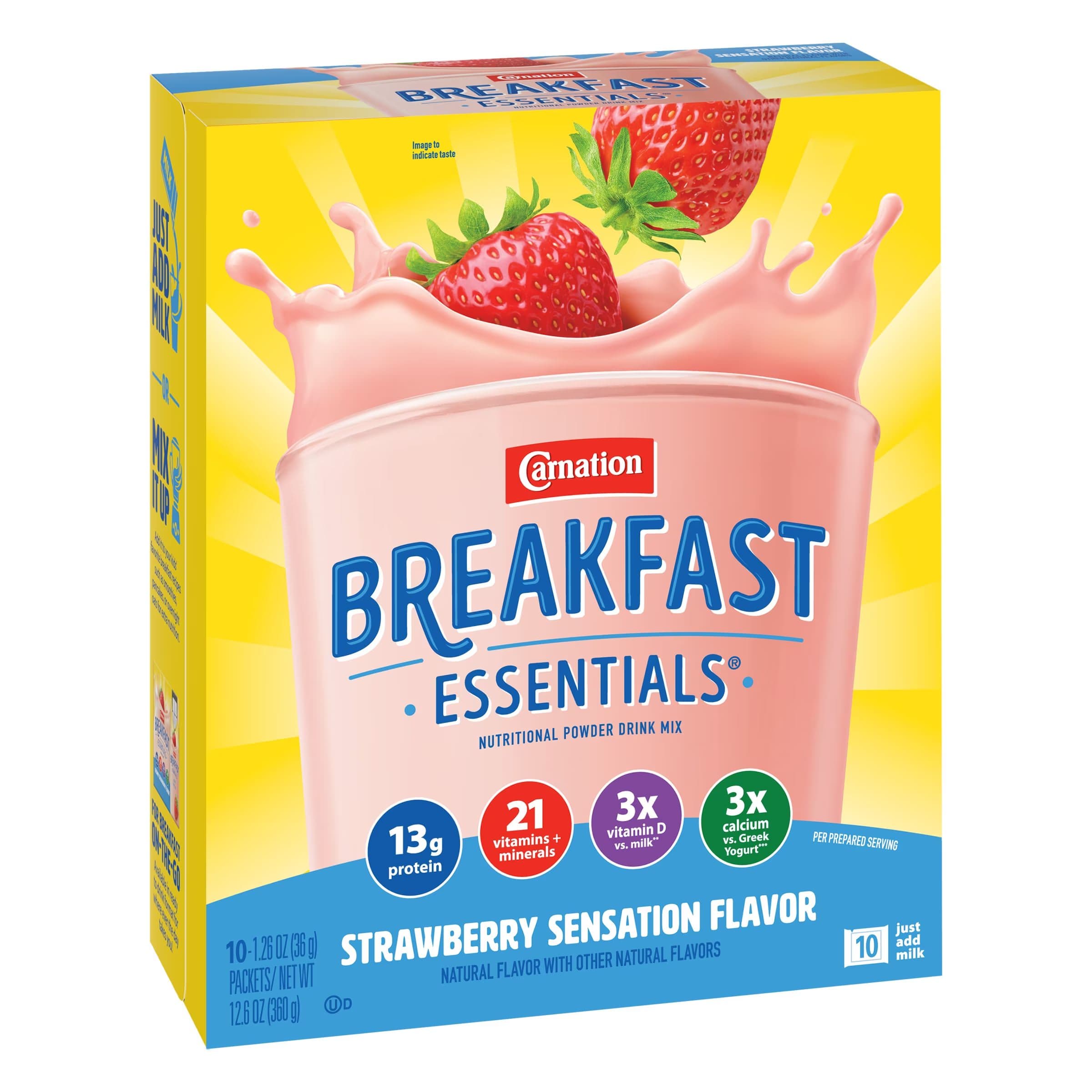 Carnation Breakfast Essentials Nutritional Powder Drink Mix - Image 3