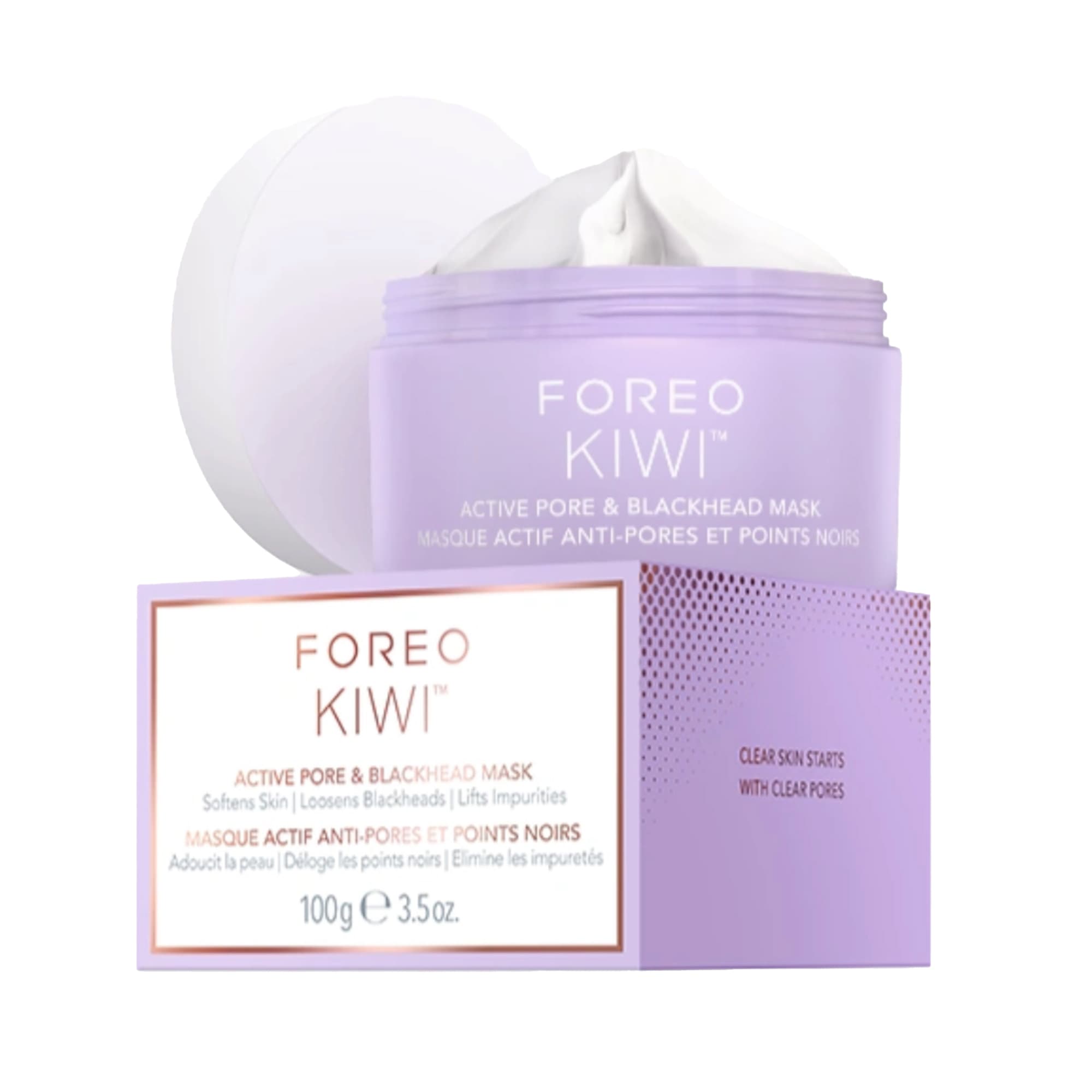 Foreo KIWI Active Pore and Blackhead Mask, 100g