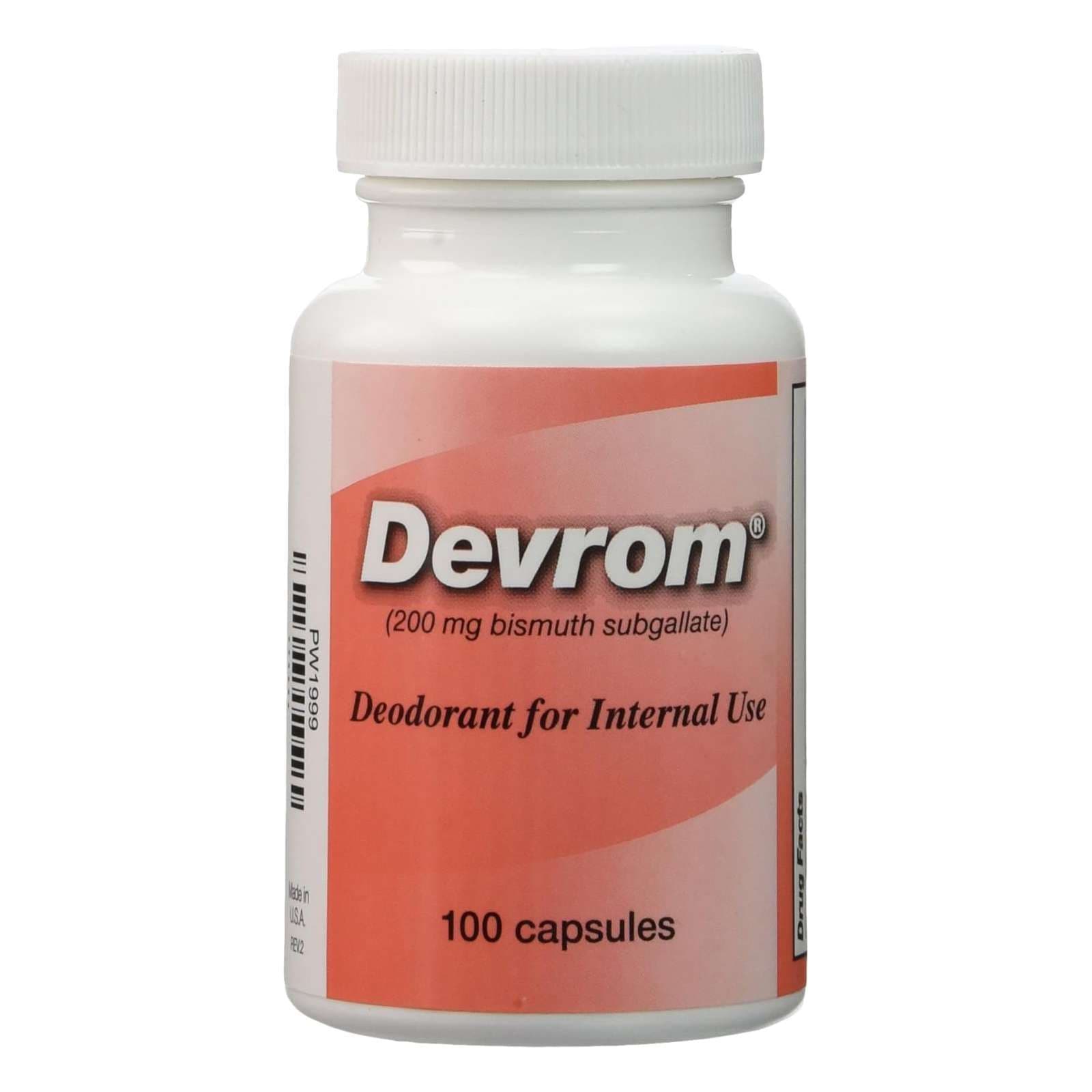 Devrom Capsules Internal Deodorant, Lactose-free - Image 1
