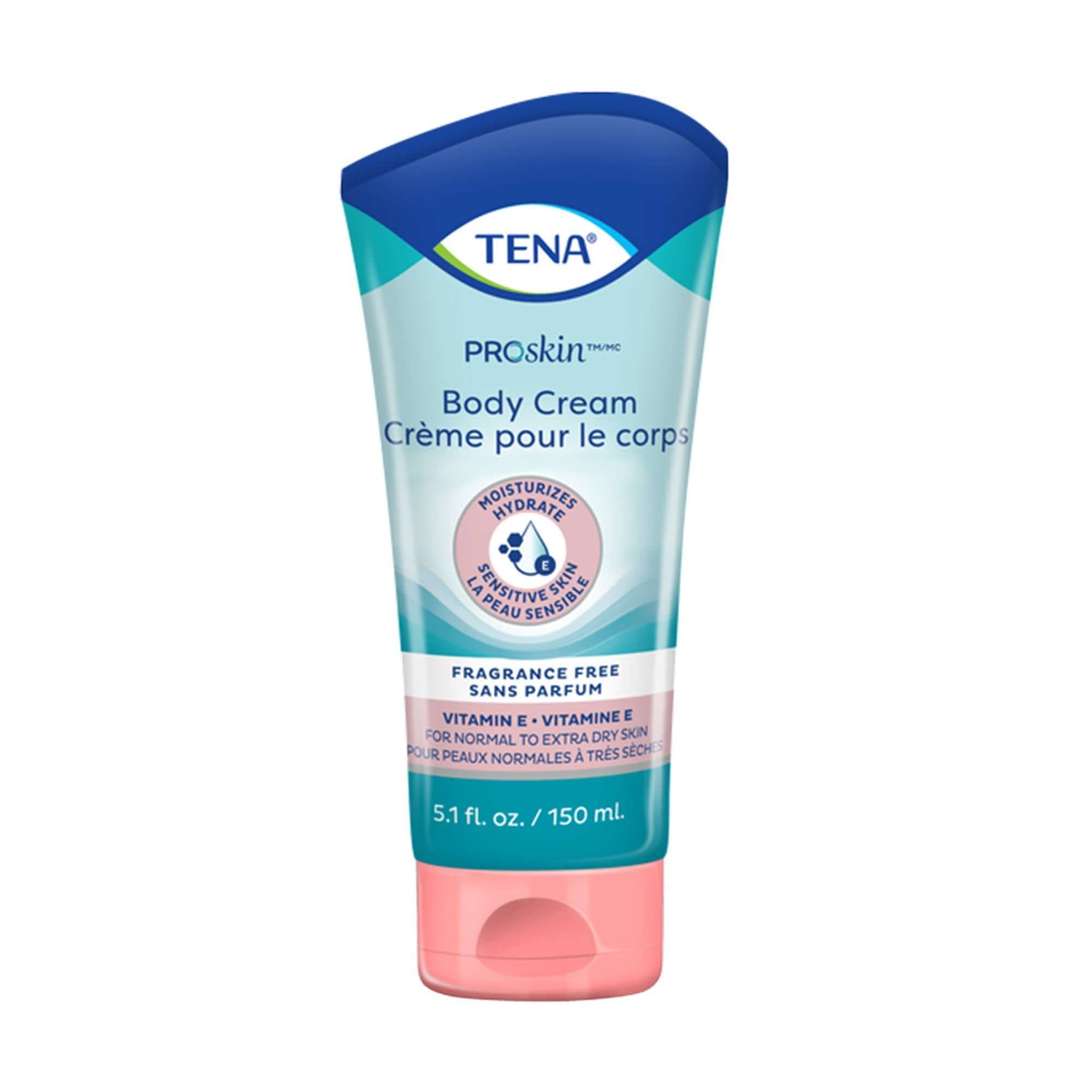 TENA Proskin Hand and Body Moisturizer Cream, 5.1 oz - Case of 6 - Image 1
