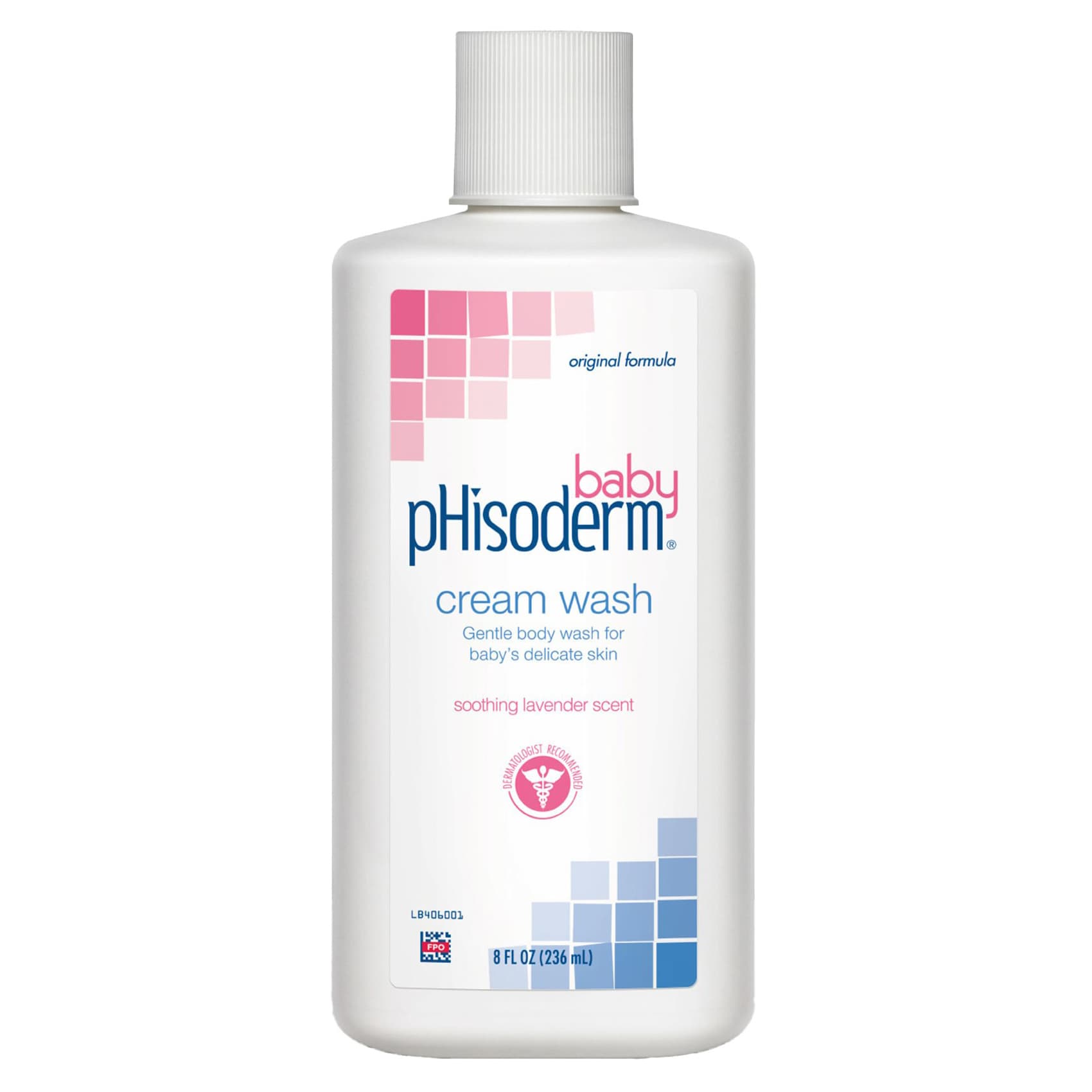 pHisoderm Baby Cream Wash, 8 oz - Image 1