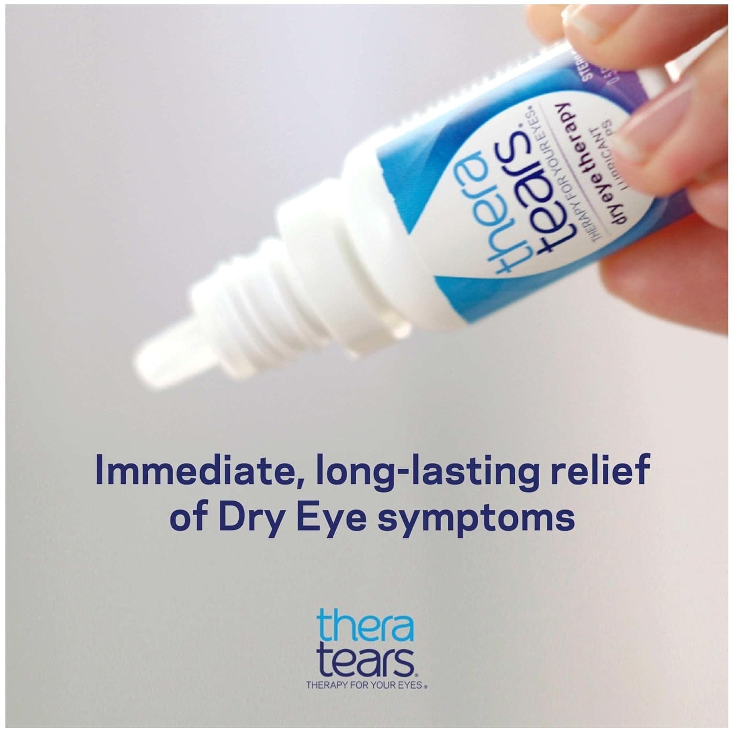 TheraTears Dry Eye Therapy Lubricant Eye Drops, 1 oz - Image 3