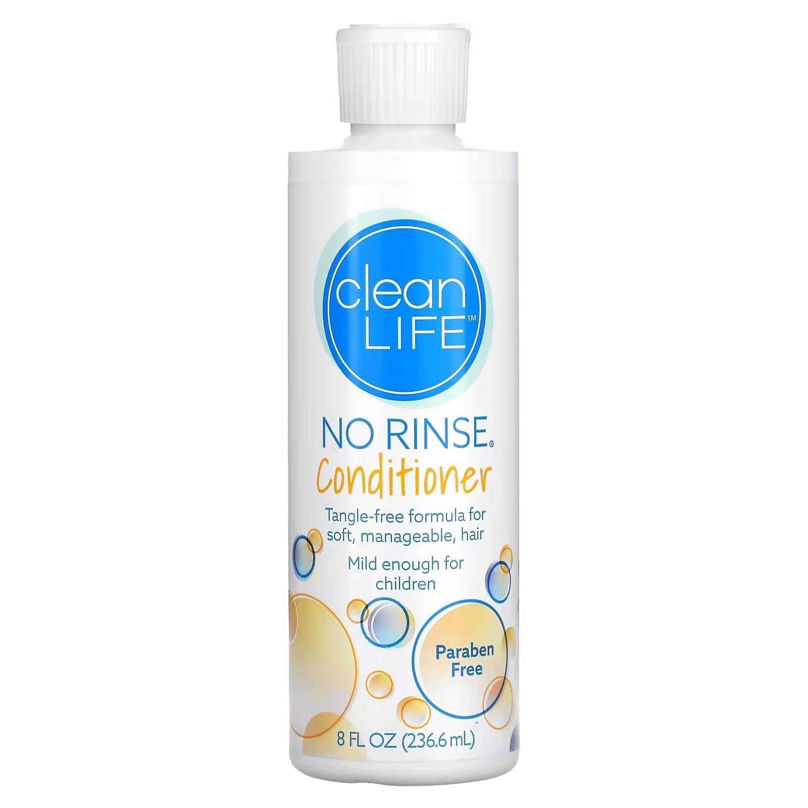cleanLIFE No Rinse Conditioner, 8 oz