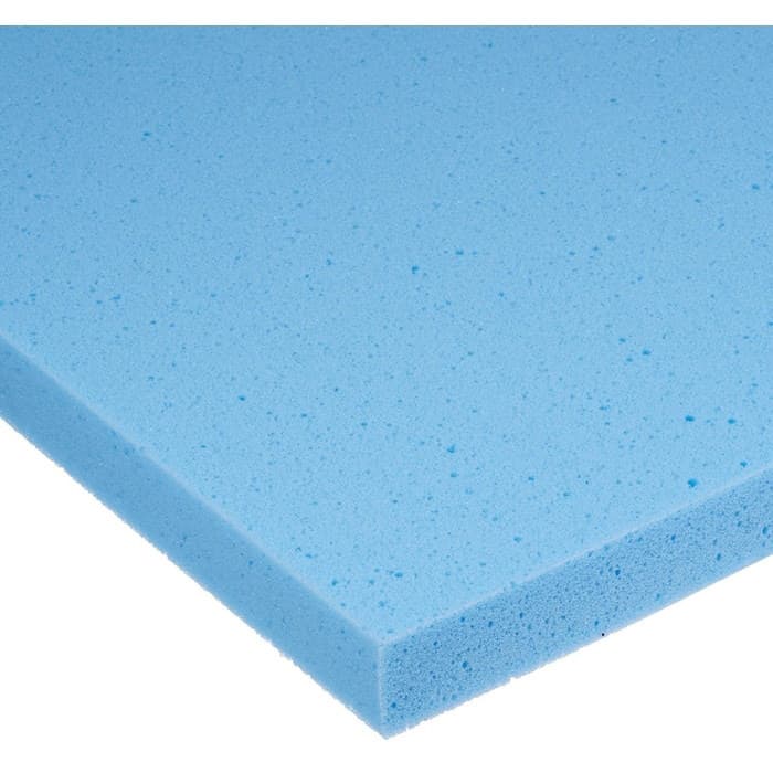 Rolyan Temper Foam Orthopedic Padding, 8 x 12 Inch, Blue - Package of 10 - Image 1