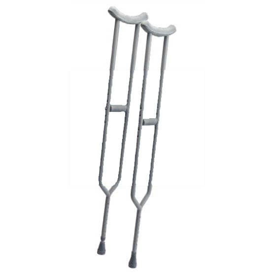 Lumex Bariatric Imperial Steel Crutches - Pair of 2