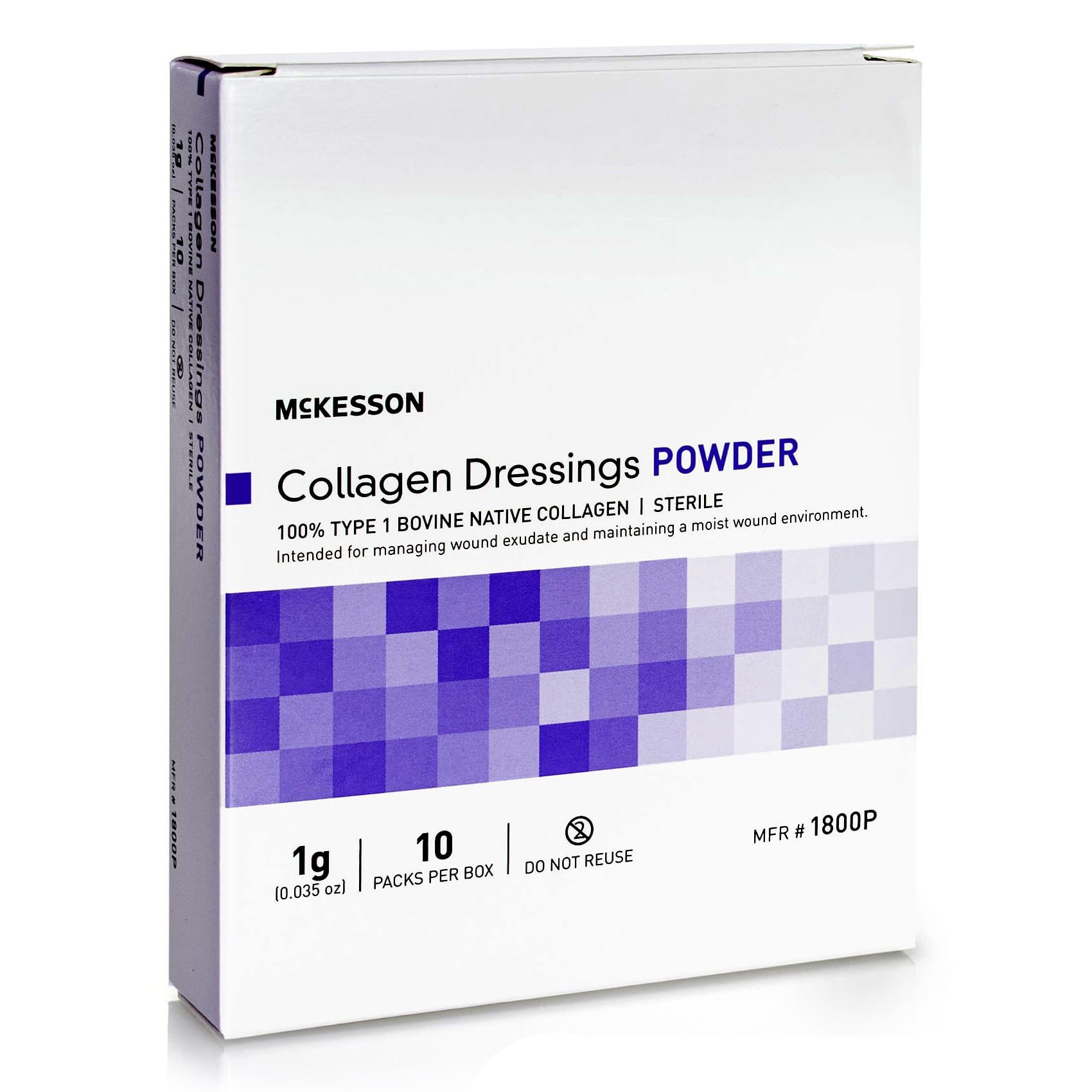 McKesson Collagen Dressing Powder 1 Gram