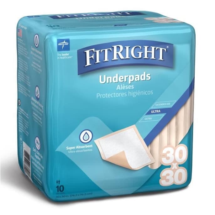 FitRight Ultra Disposable Underpads