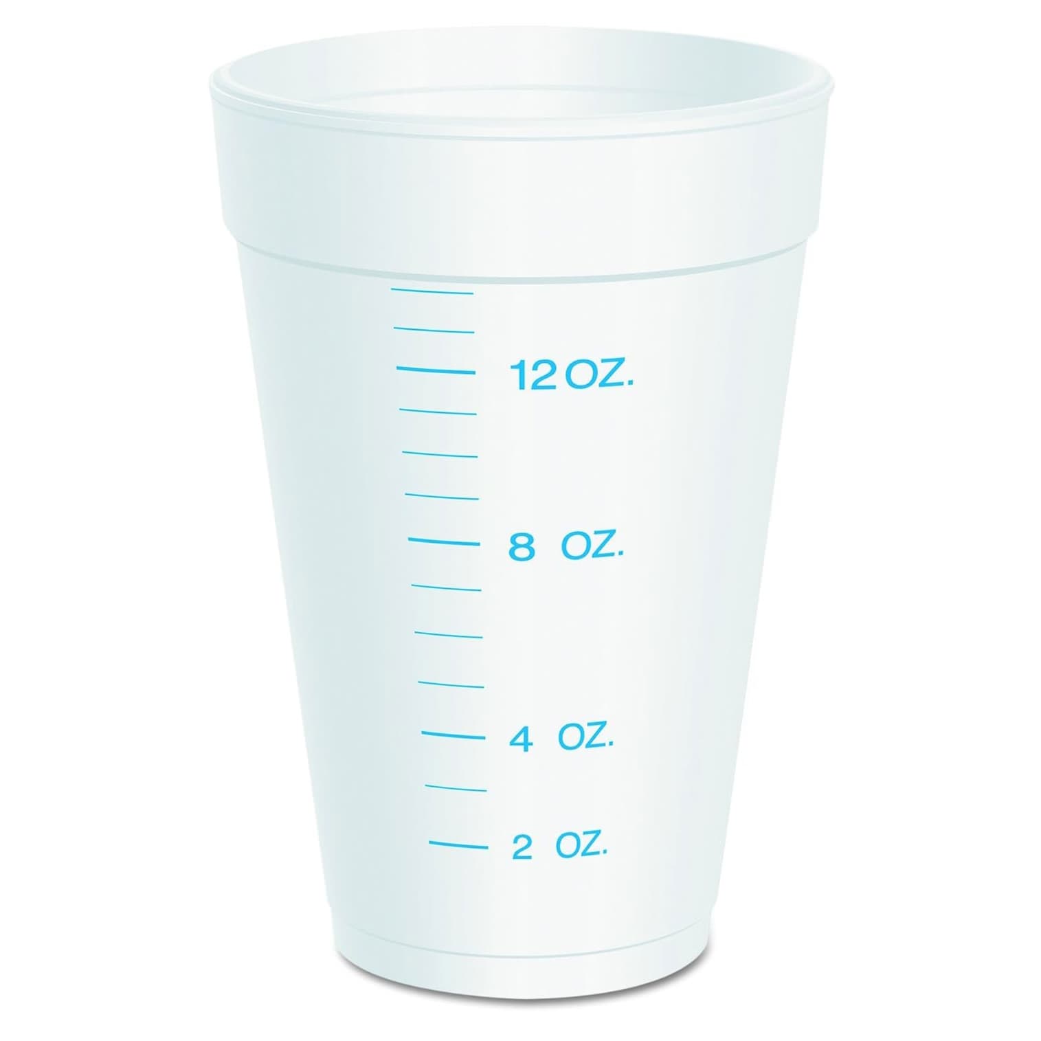 RJ Schinner White Styrofoam Disposable Drinking Cup, 16 oz - Case of 1000 - Image 1