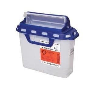 BD Recykleen pharmaceutical waste collector, 5.4 qt - Image 1