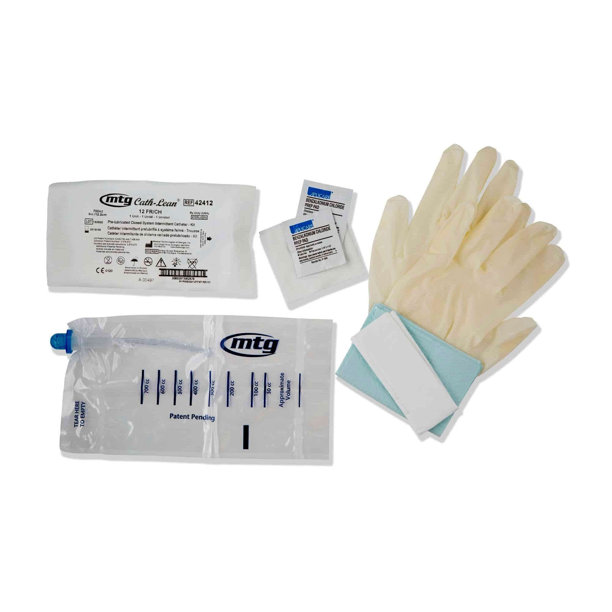 Cath-Lean Female Closed System Catheter Kit