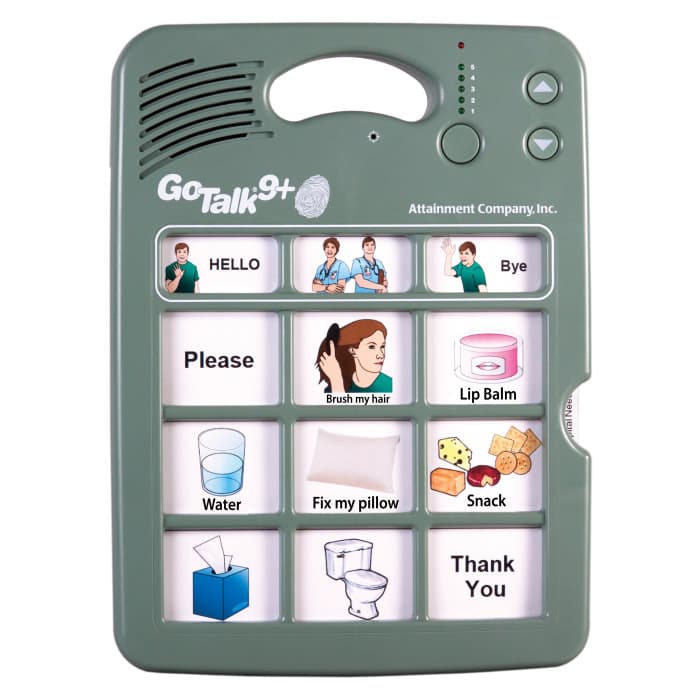 GoTalk 9+ Lite Touch AAC Device by Attainment Company - Image 1