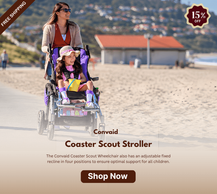 Convaid Coaster Stroller with Scout Option