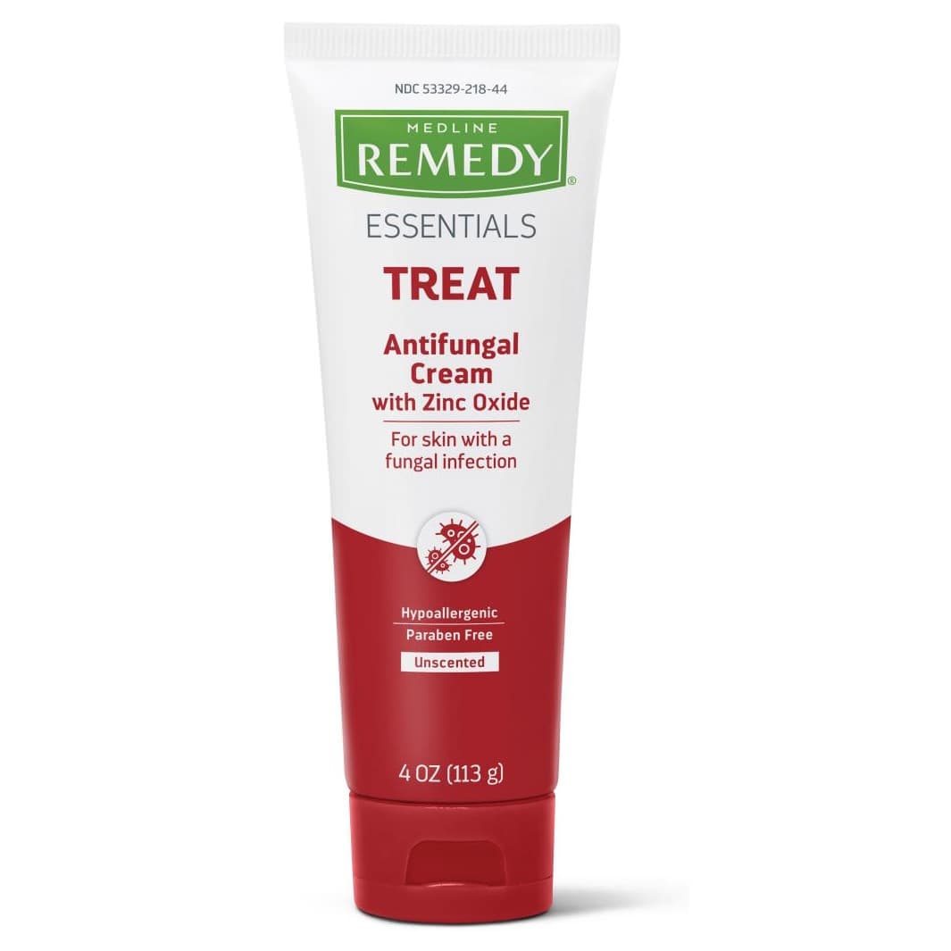 Medline Remedy Essentials Antifungal Cream with Zinc Oxide