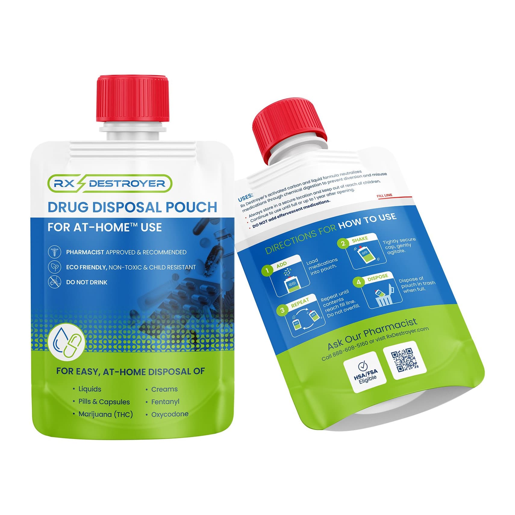 Rx Destroyer All-Purpose Drug Disposal Pouch - Image 4