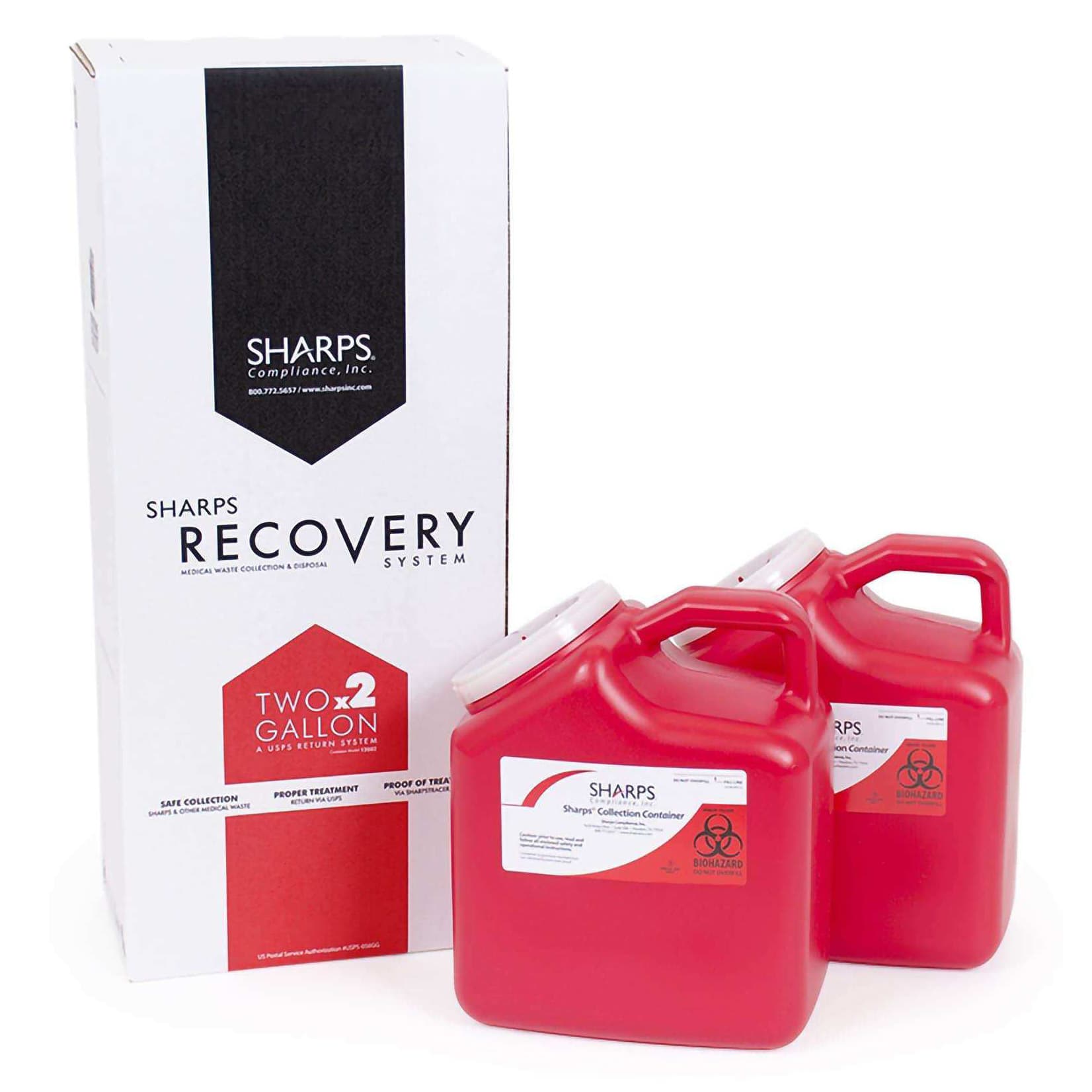 Sharps Recovery System Mailback Sharps Container