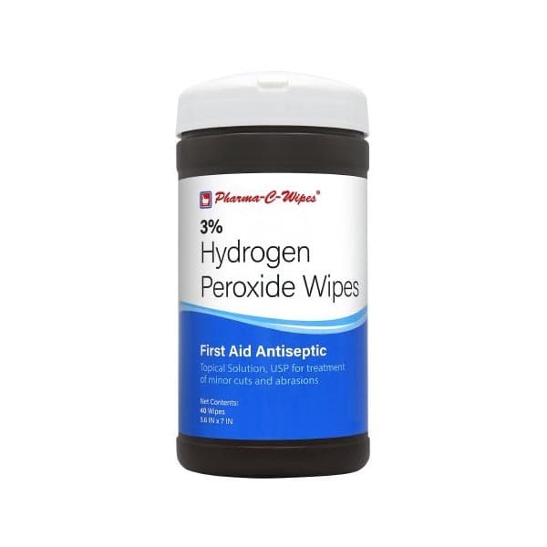 Pharma-C-Wipes Antiseptic Skin Wipe Canister - Package of 40 - Image 1