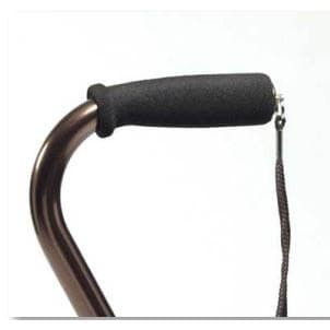 Lumex Aluminum Adjustable Offset Canes, Nitrile Grip - Image 2