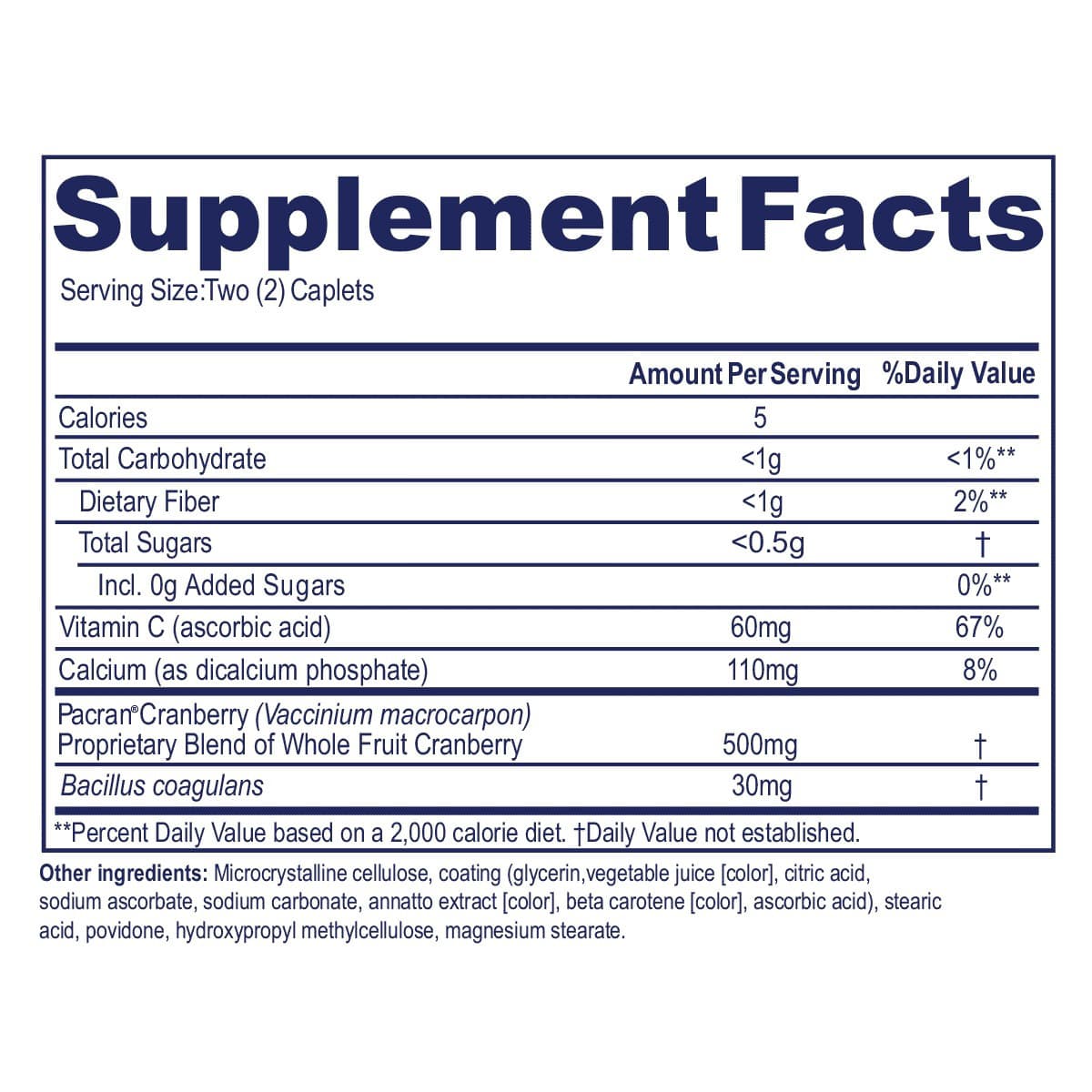 AZO Urinary Pain Relief Tablets, Cranberry - Box of 50 - Image 4