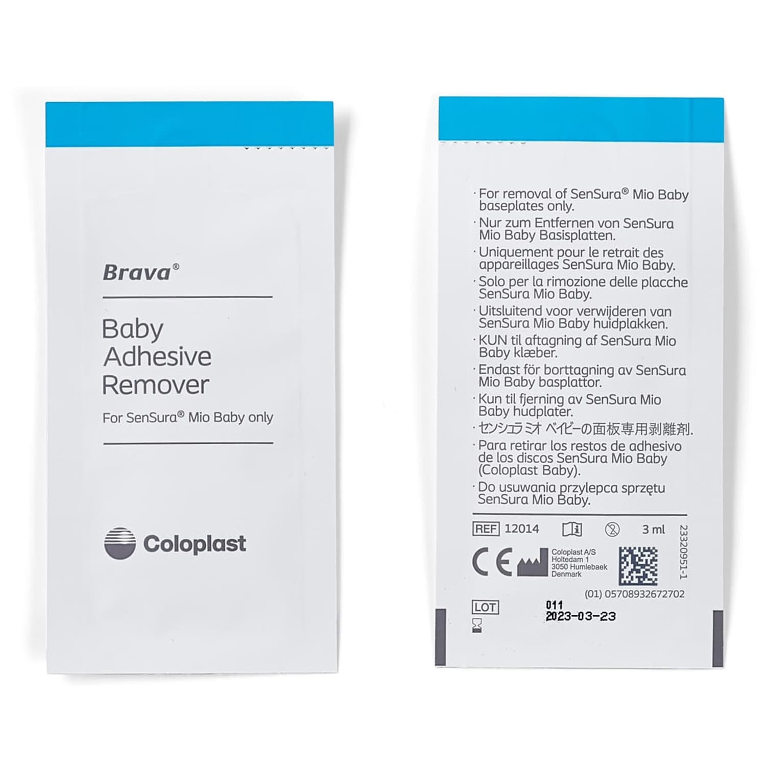 Brava Baby Adhesive Remover, 3 ml Sachet - Image 2