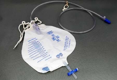 AMSure Urinary Drain Bag with Anti-Reflux Valve