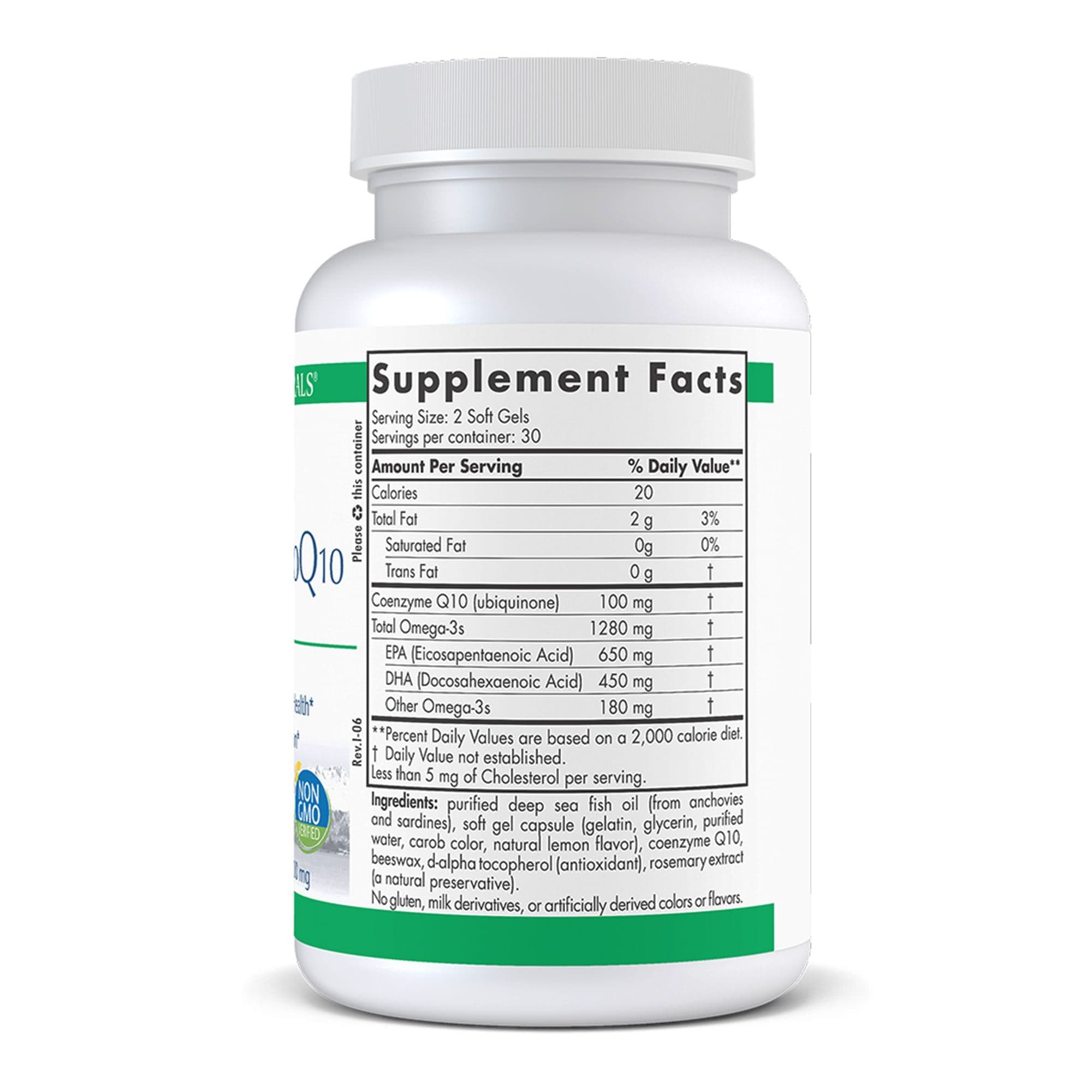 ProOmega CoQ10 Ubiquinone Dietary Supplement - Image 2