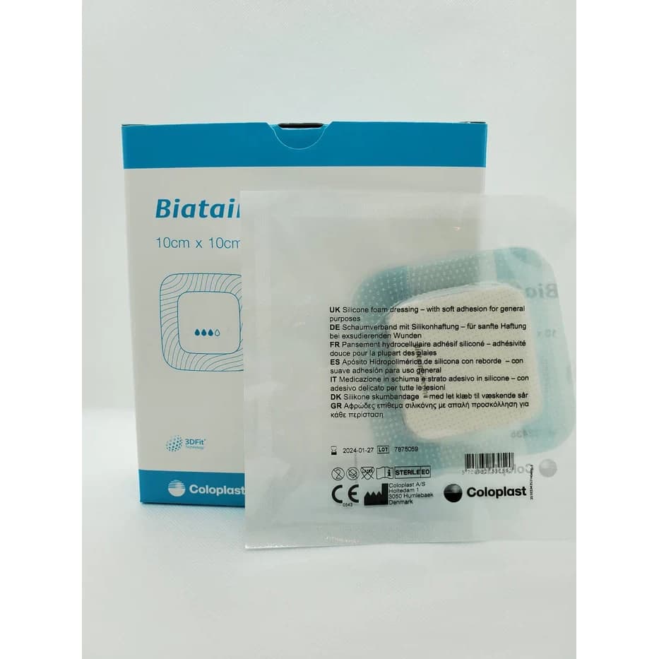Biatain Silicone Foam Dressing with Silicone Adhesive Border - Image 4