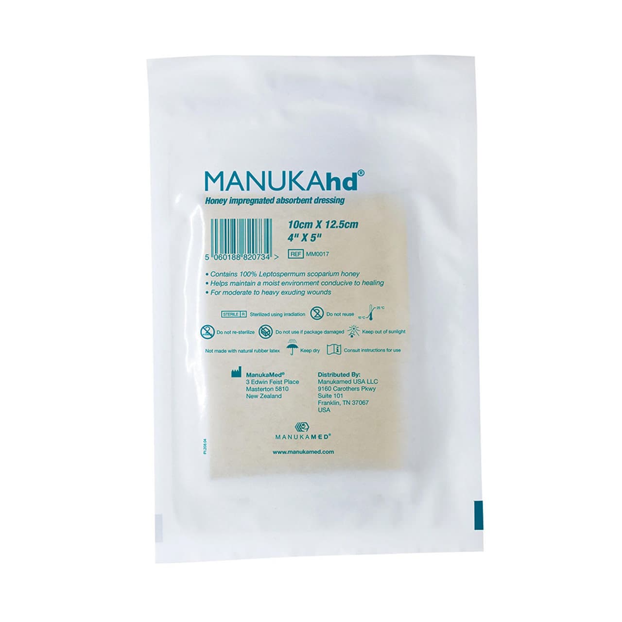 ManukaMed ManukAhd Honey Impregnated Dressing - Image 3