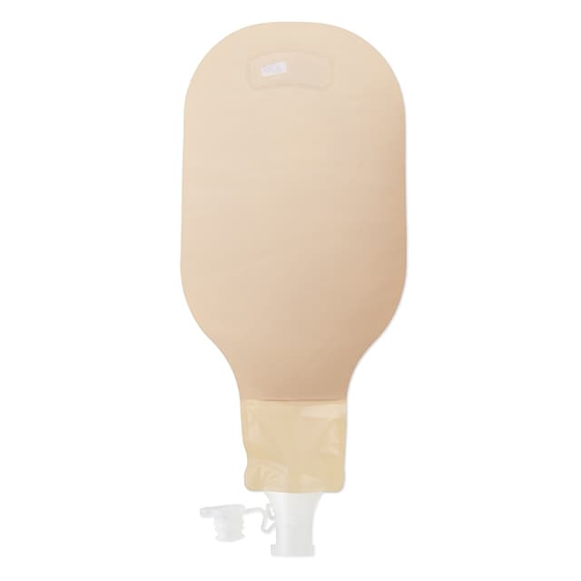 New Image 2-Piece High Output Drainable Ostomy Pouch with Soft Tap Closure - Image 3