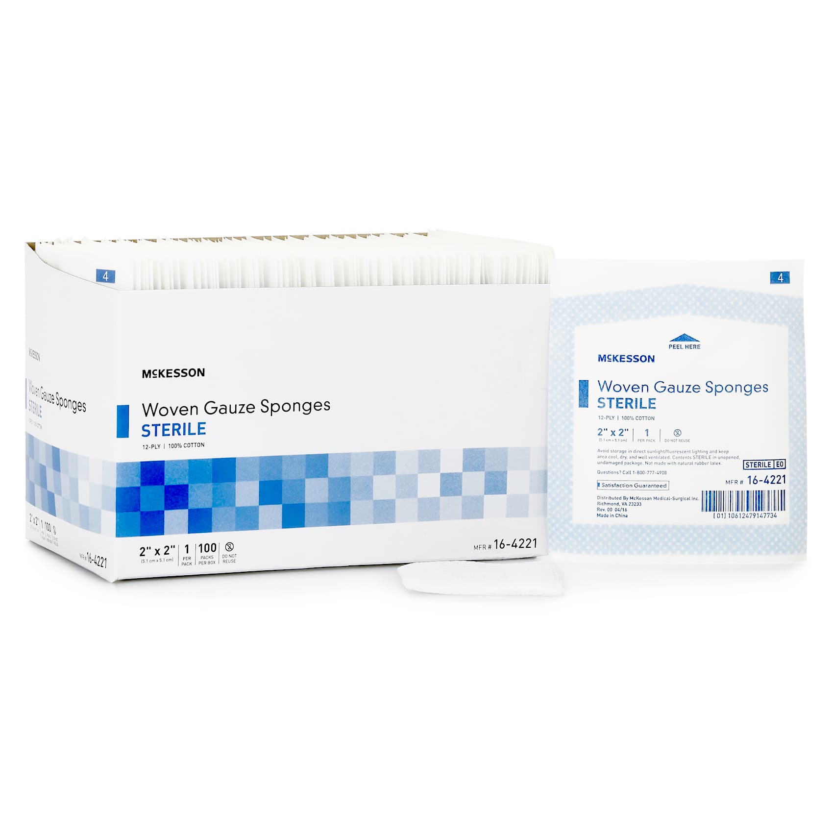 McKesson Sterile Gauze Sponge