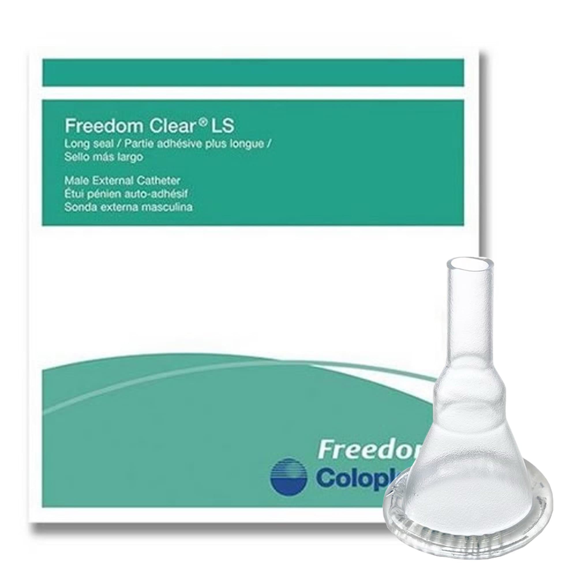 Freedom Clear LS Male External Catheter - Image 1