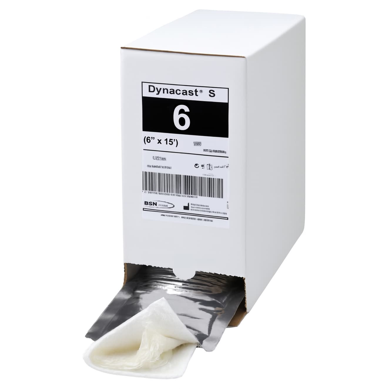 Dynacast S Fiberglass Cast Splint, 6 Inch x 15 Feet - Roll - Image 1