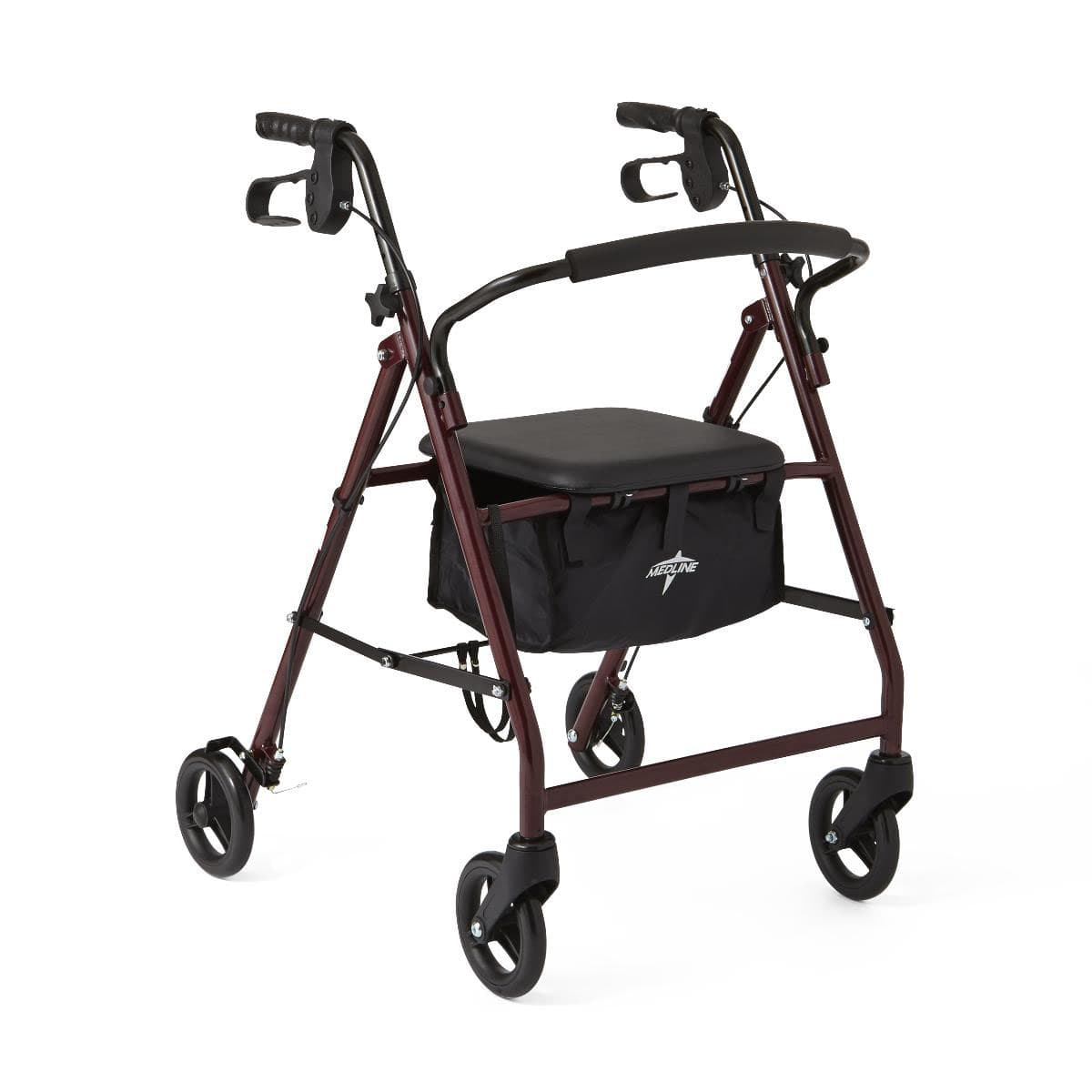 Medline Basic Rollator with 6" Wheels - Image 1