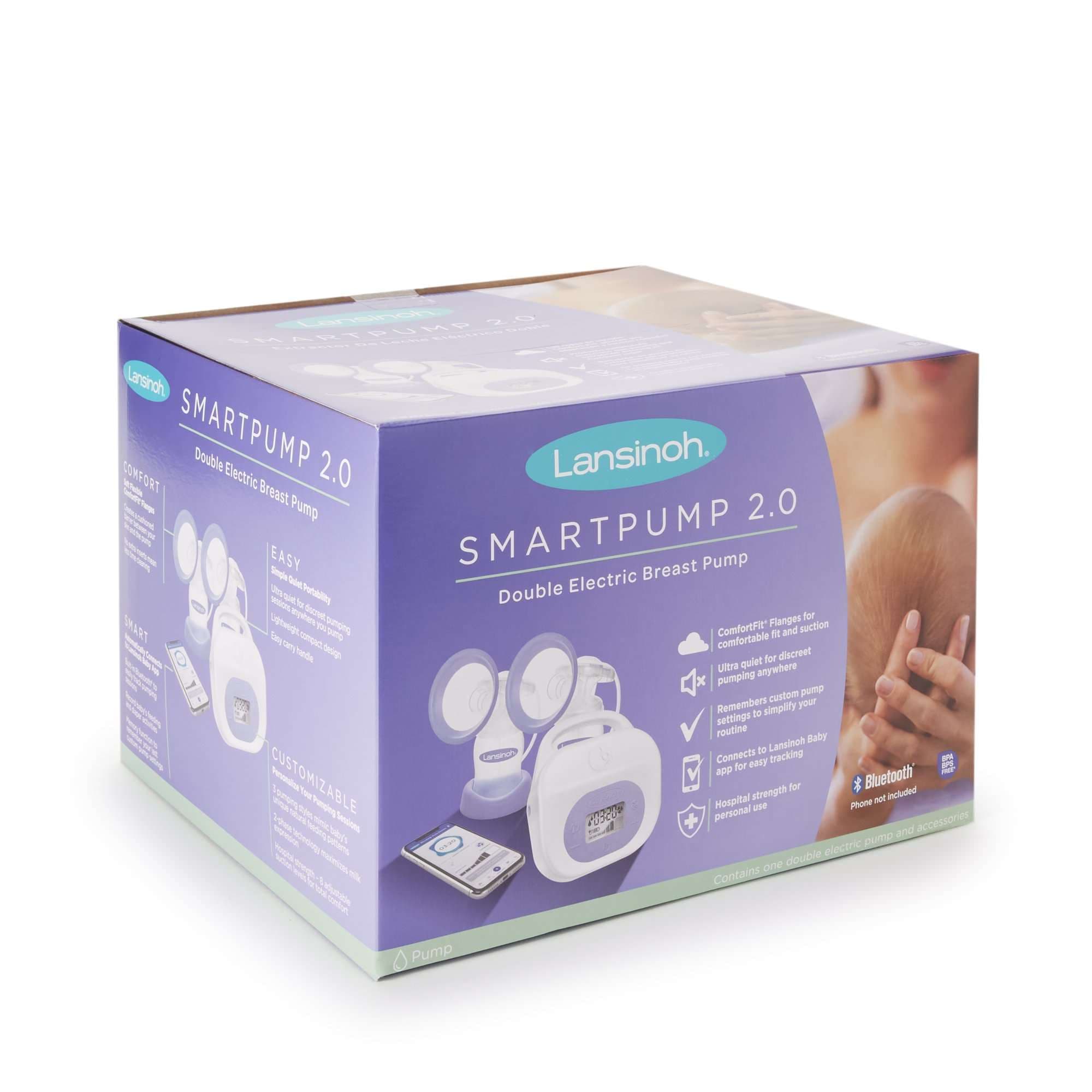 Lansinoh Smartpump 2.0 Deluxe Double Electric Breast Pump - Image 3