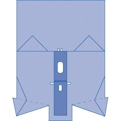 Medline Abdominal Lithotomy Drape, Sterile - Image 1