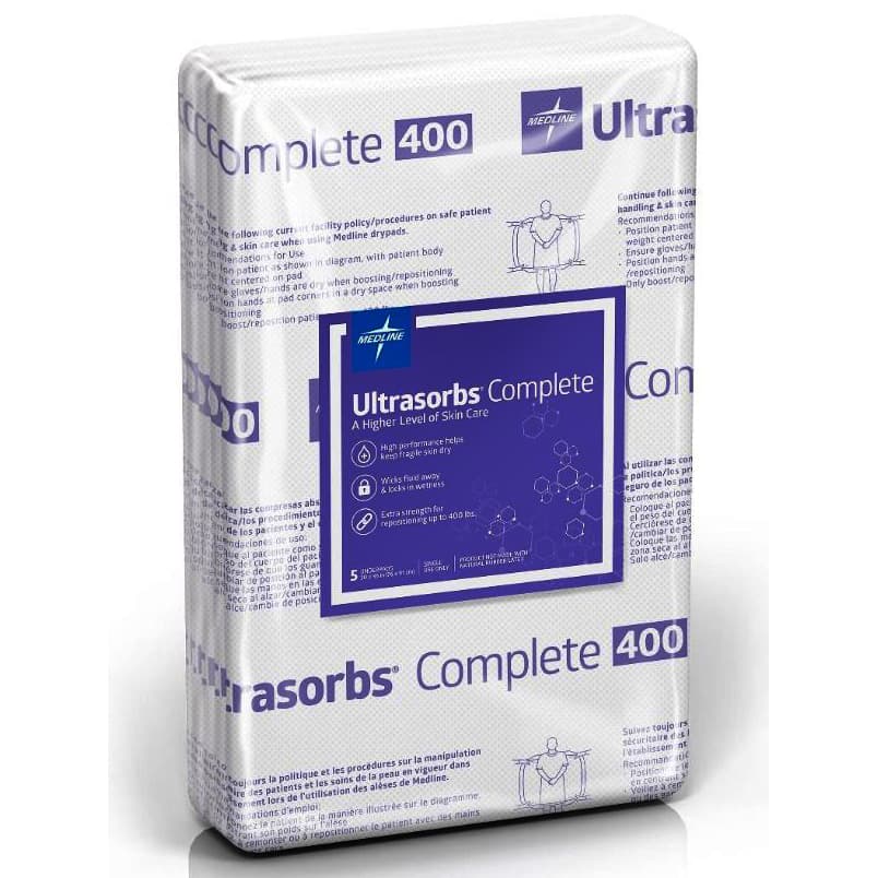 Medline Ultrasorbs Complete Premium Underpads, 30 x 36 Inch