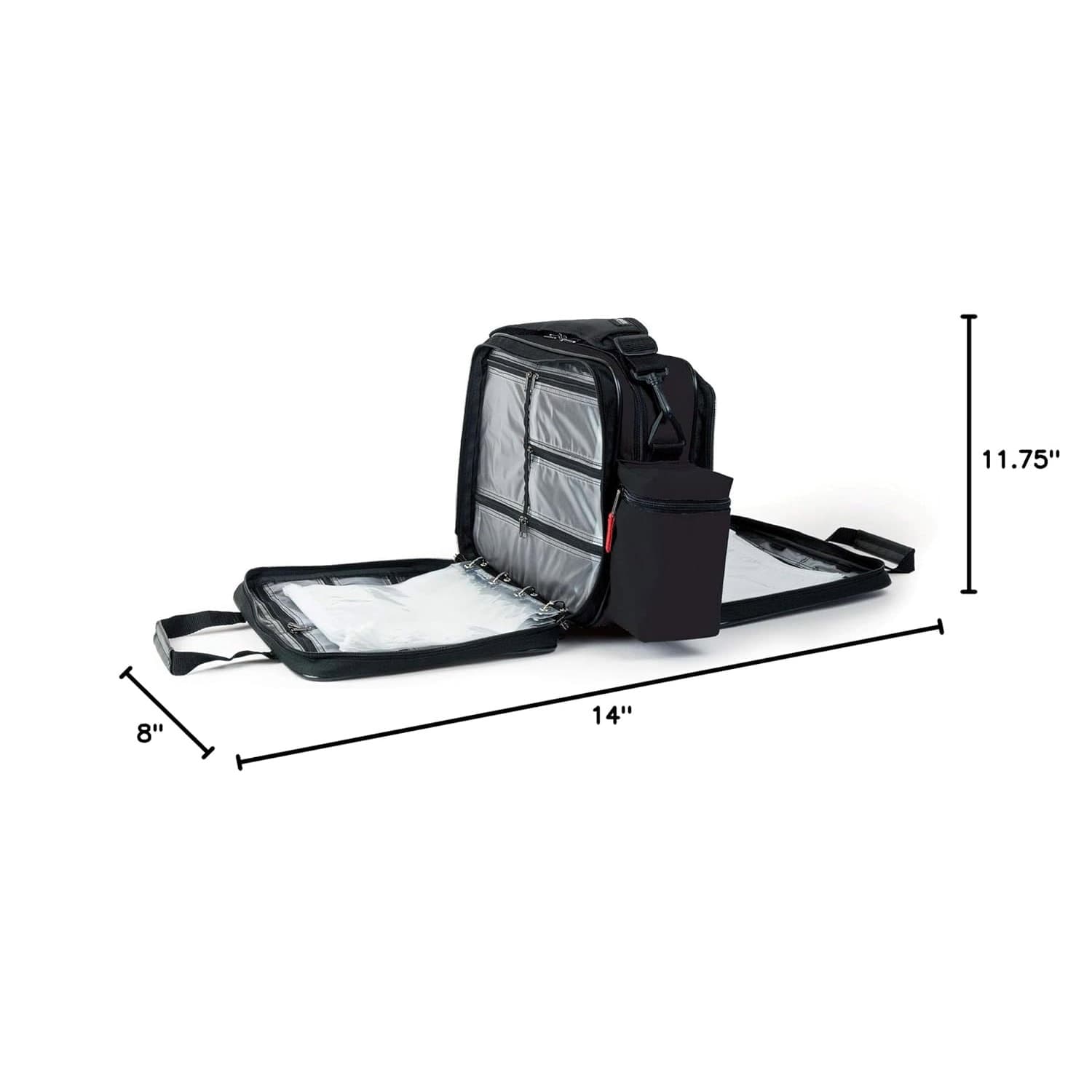 Hopkins EZ View Medical Equipment Bag, Black - Image 5