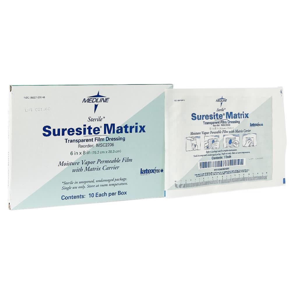 Suresite Matrix Transparent Film Dressing, Sterile - Image 1