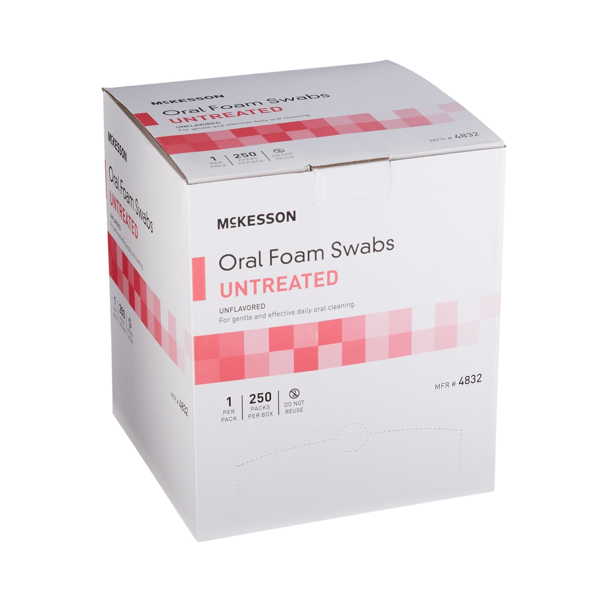 Mckesson Untreated Oral Foam Swabsticks - Image 3
