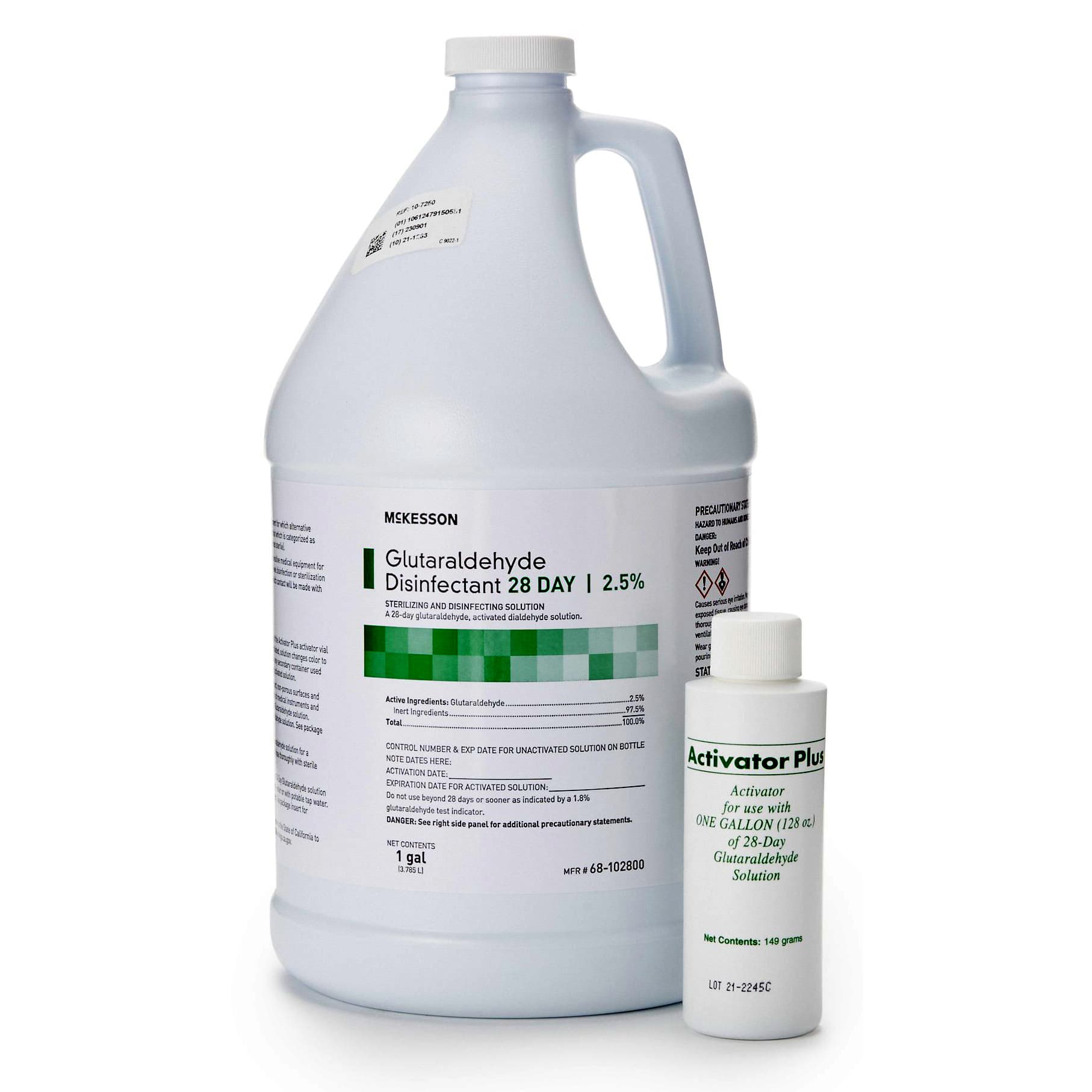 McKesson 28-Day 2.5% Glutaraldehyde Sterilizing and Disinfecting Solution - Image 1